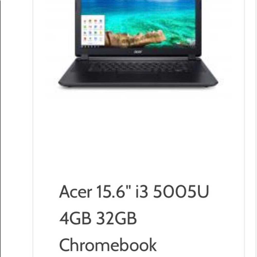 Acer Chromebook 16.5 inch screen brand new